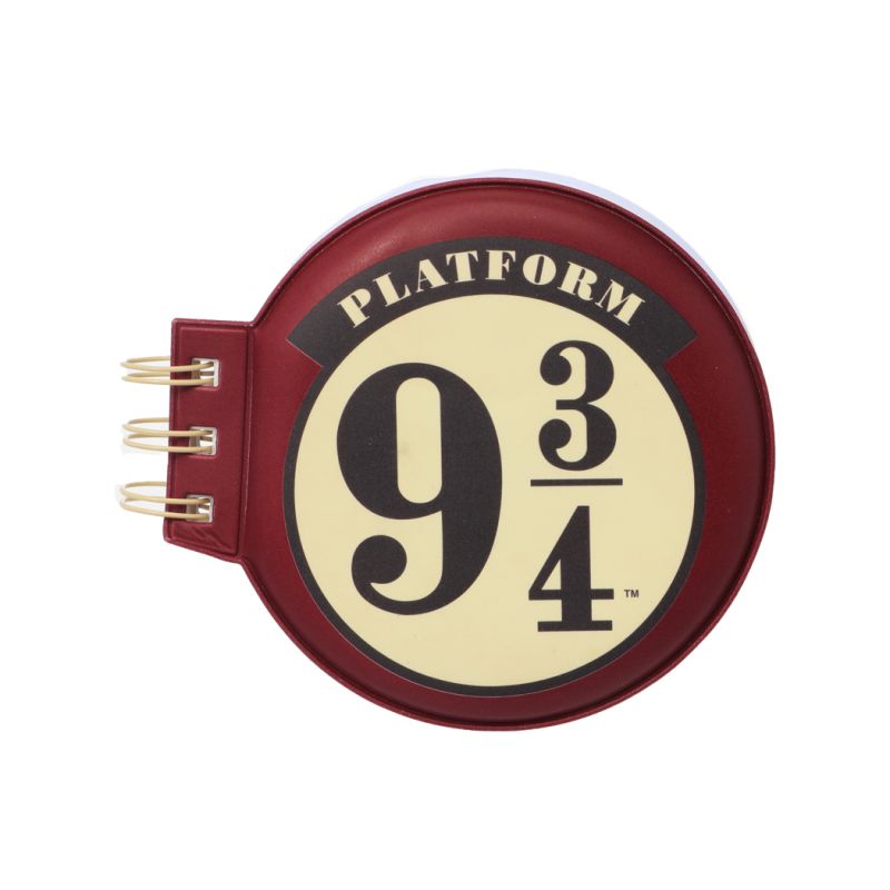 Harry Potter Platform 9 3/4 Stress-Relief Wire-Bound Book (80 Sheets)