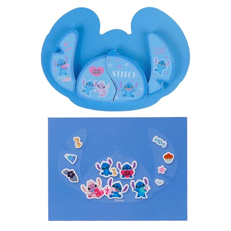 Disney Stitch Puzzle Sticky Notes Stationery Set
