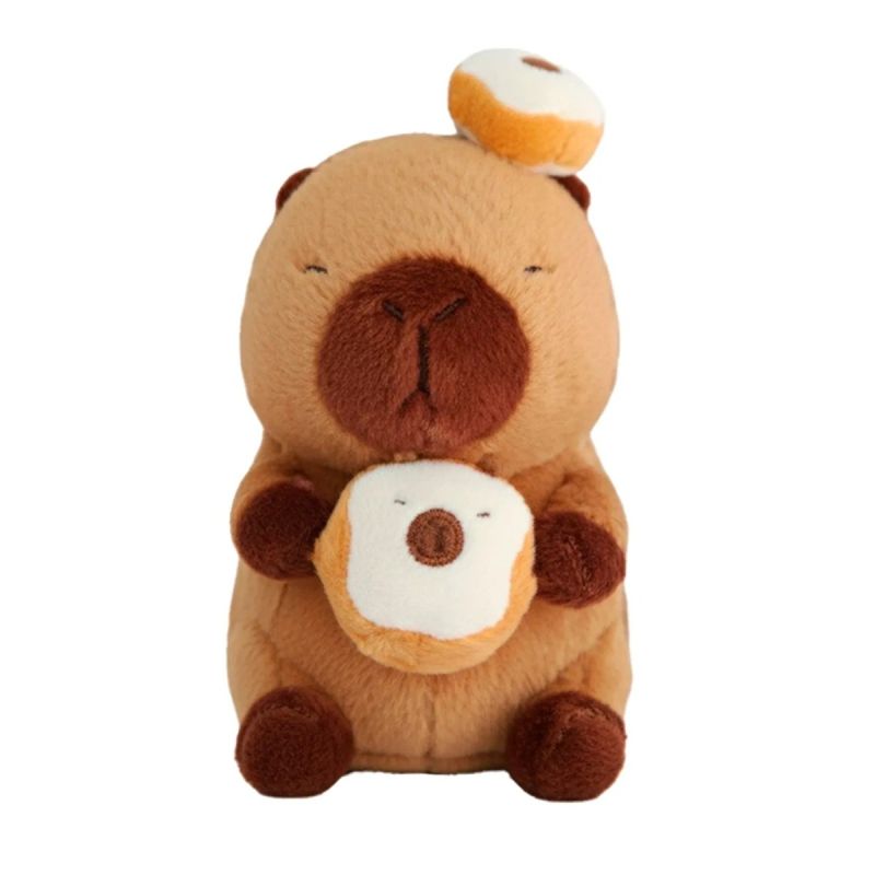 Mini Family Happy Baking Series Bread Capybara 10 Inch Plush Soft Toy
