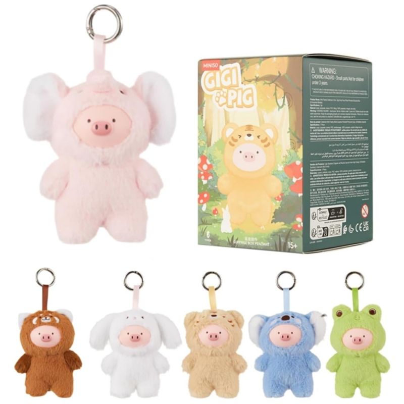 Mini Family Gigi 5.5 Inch Plush Pendant Surprise Blind Box