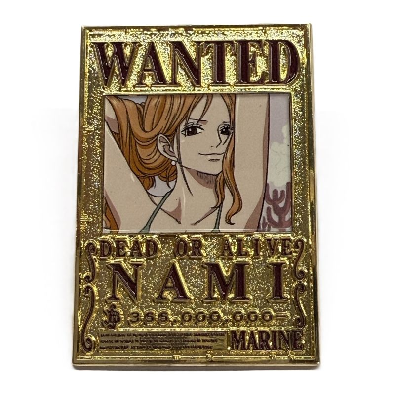 One Piece Classic Collection Nami Wanted Poster Metal Fridge Magnet