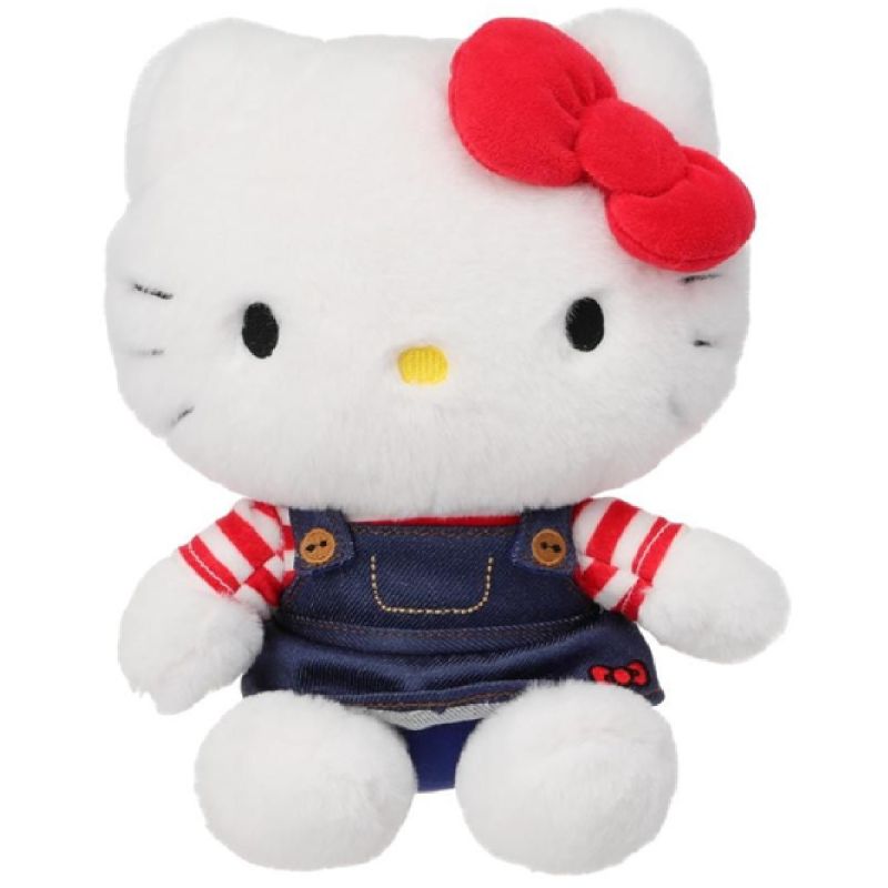 Sanrio Hello Kitty & Friends Hello Kitty Denim Collection 10 Inch Plush Soft Toy 