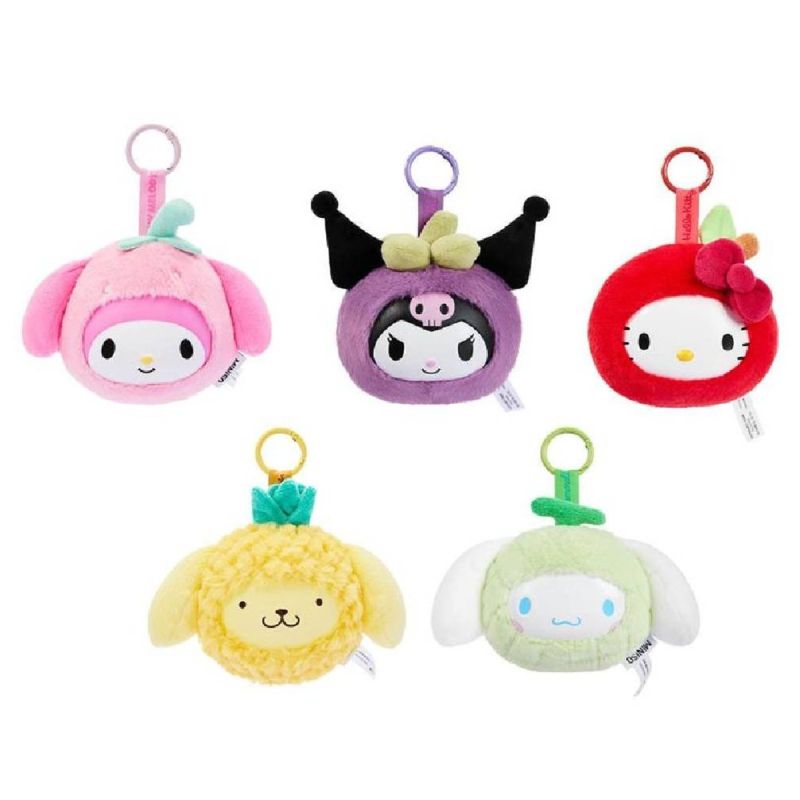 Sanrio Hello Kitty & Friends Fruit Matching Vinyl Plush Pendant Blind Box