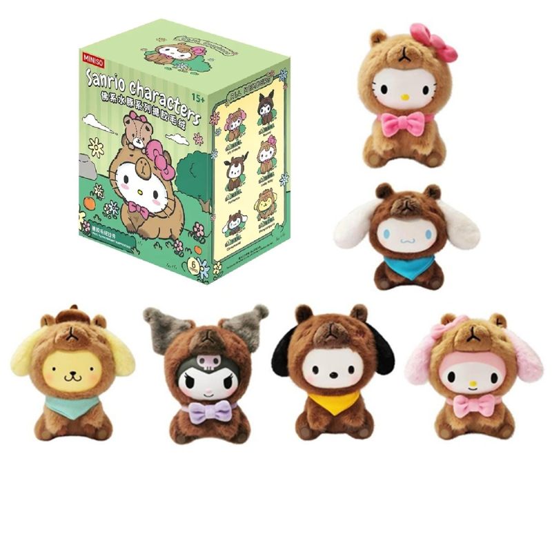 Sanrio Hello Kitty & Friends Chill Capybara Vinyl Plush Surprise Blind Box