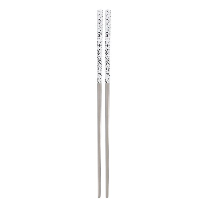 MINISO Black & White Splatter Chopsticks