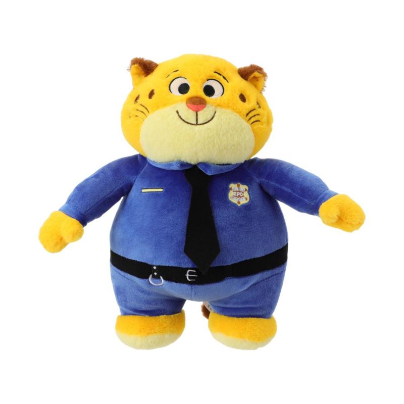 Disney Zootropolis 2 Benjamin Clawhauser 14 Inch Standing Plush Soft Toy