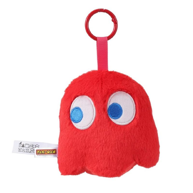 Pacman Blinky 4 Inch Plush Pendant