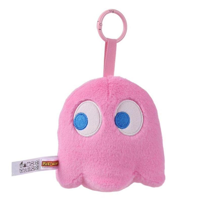 Pacman Pinky 4 Inch Plush Pendant
