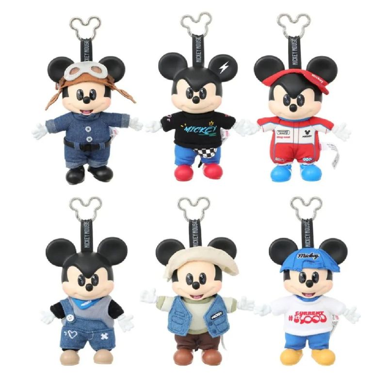 Disney Mickey OOTD Vinyl Plush Pendant Blind Box