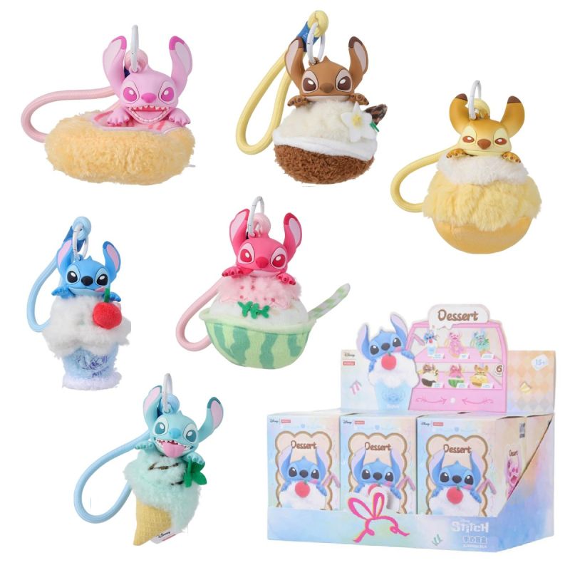 Disney Lilo & Stitch Food Collection Vinyl Plush Pendant Surprise Blind Box