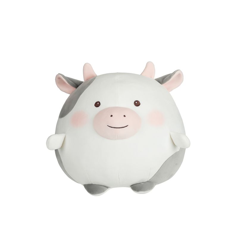 MINISO Round Cow Plush Soft Toy