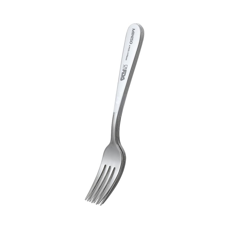 MINISO Stainless Steel Large Fork Set Of 4