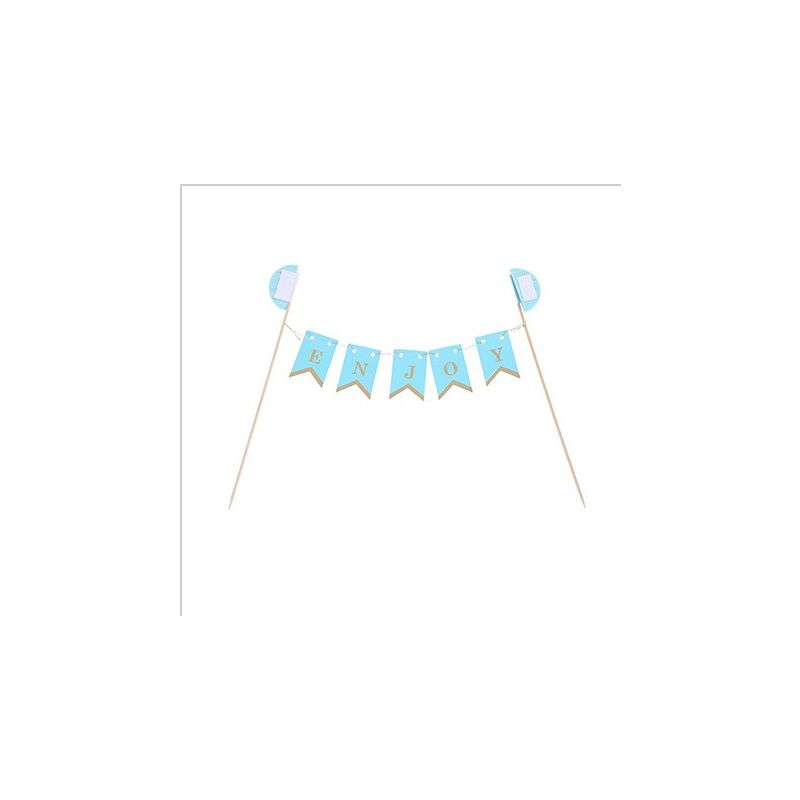 MINISO Enjoy Cake Bunting Toppers 