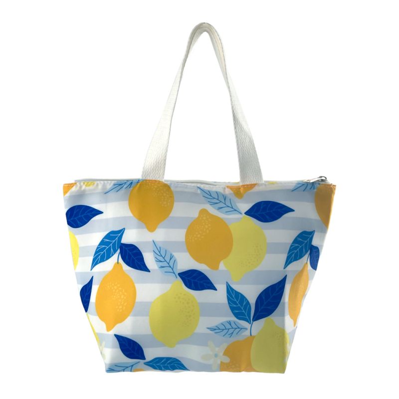 Lemon Day Lunch Bag (Blue)