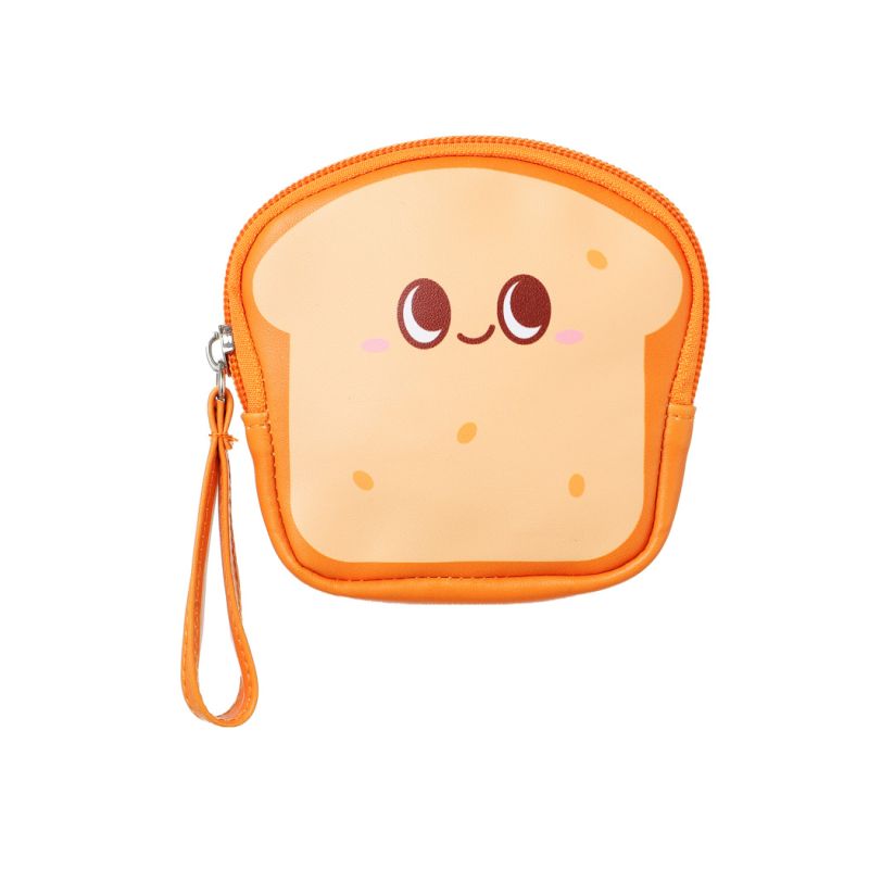 Happy Foods Collection Coin Purse Bread