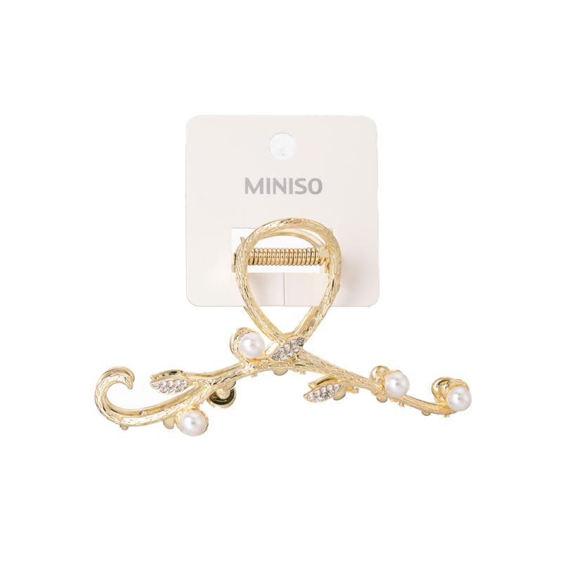MINISO Pearl Like Hair Claw Clip