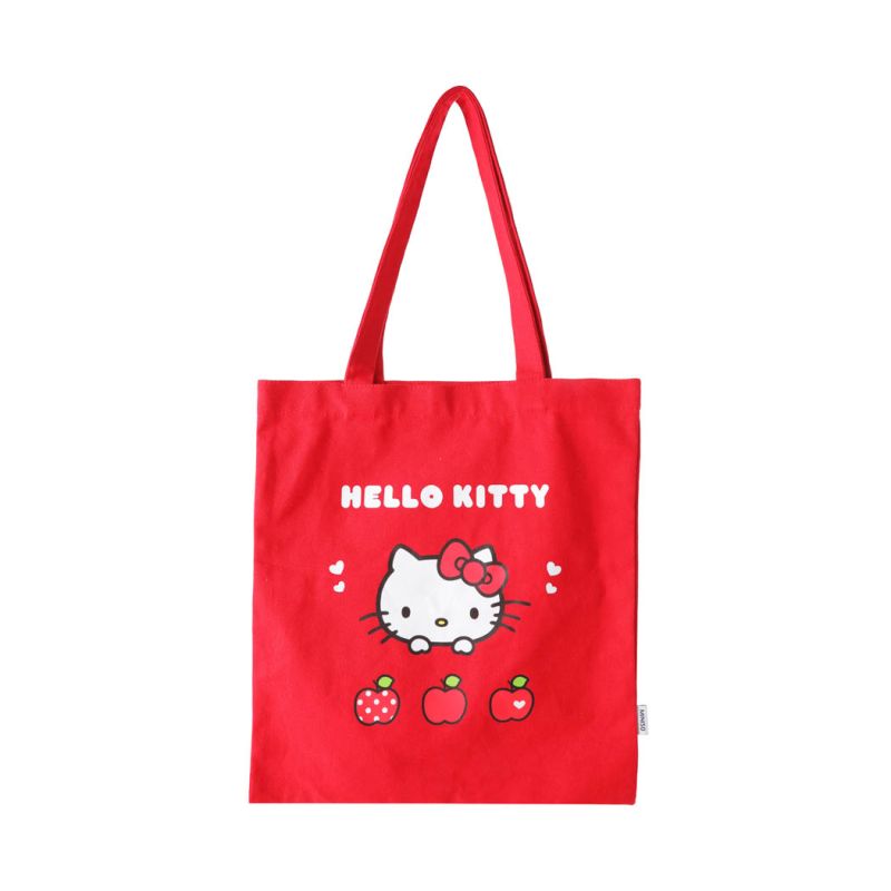 Sanrio Hello Kitty & Friends Apple Collection Red Tote Bag