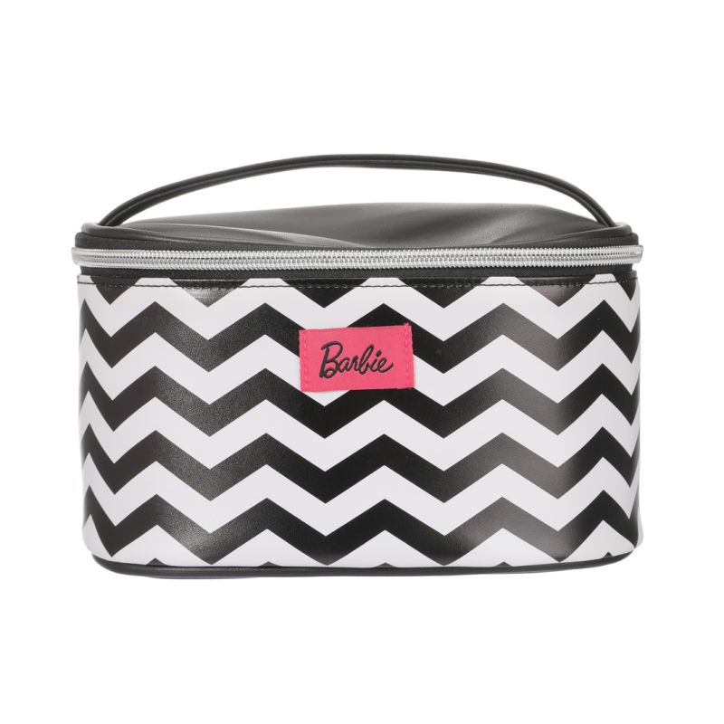 Barbie Collection Barrel Cosmetic Bag (Black)