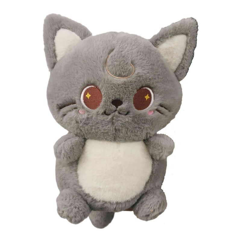 MINISO Desert Star Grey Cat 14 Inch Plush Soft Toy