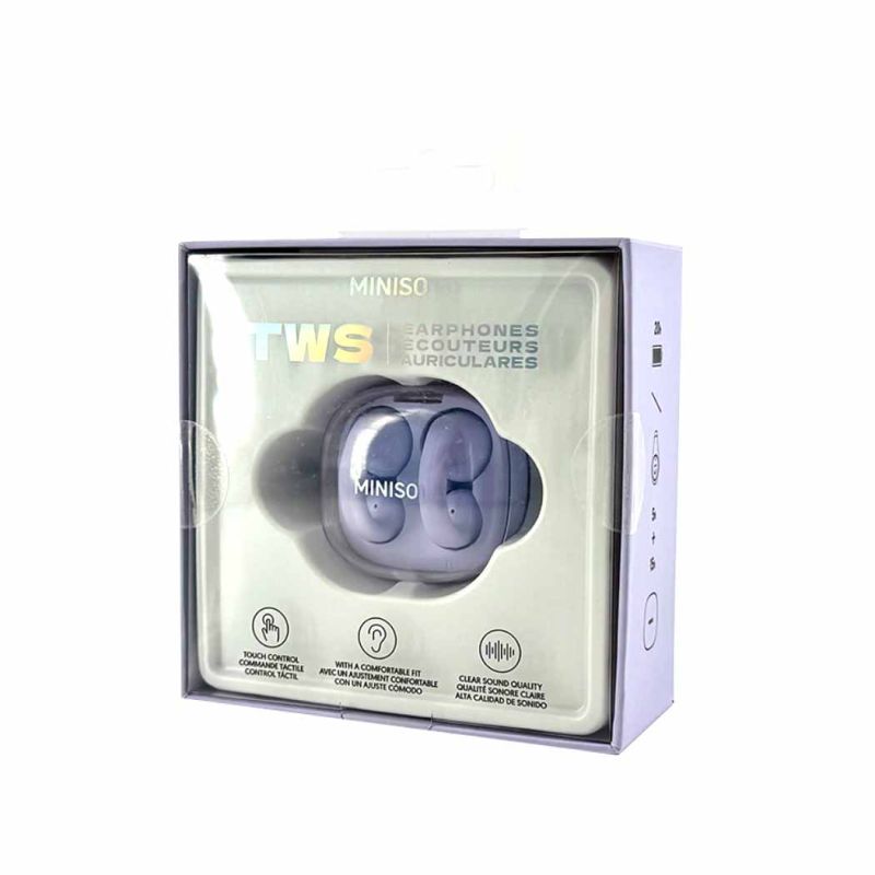 MINISO True Wireless Speaker Purple Earphones