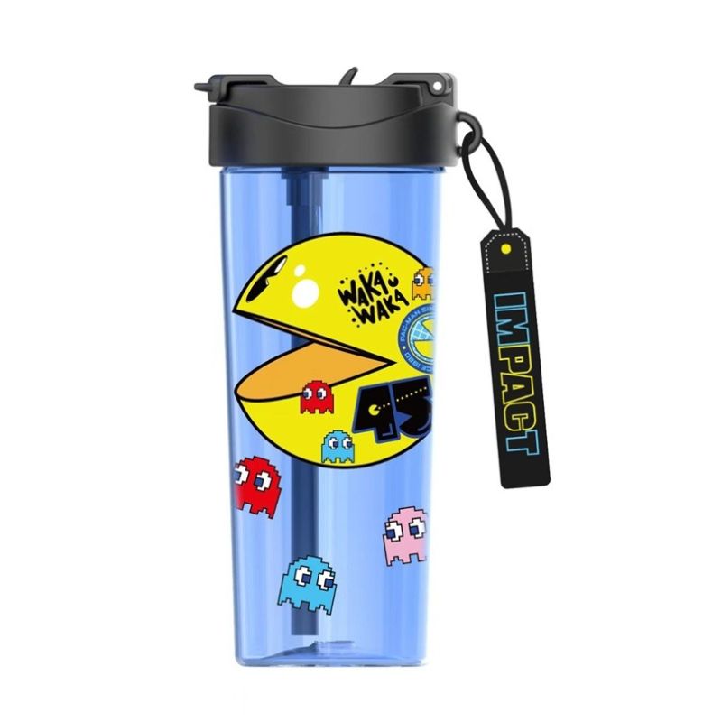 Pacman Dual Spout Plastic Bottle 650ml