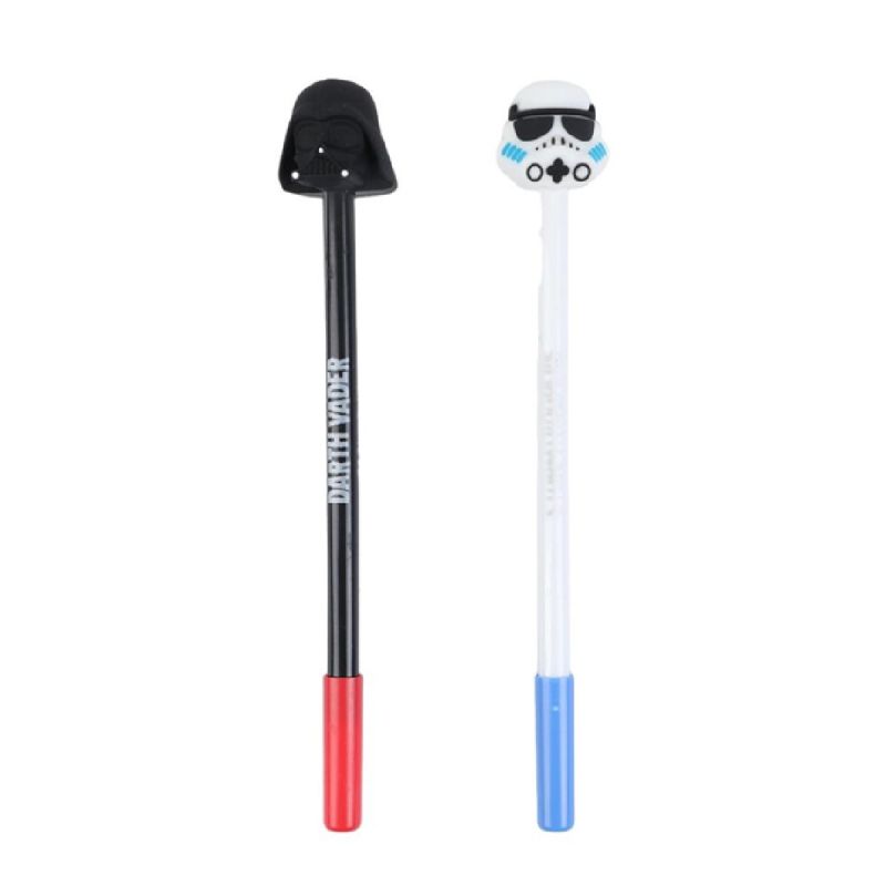 Star Wars Figure Black Ballpoint Pen (Assorted Characters)
