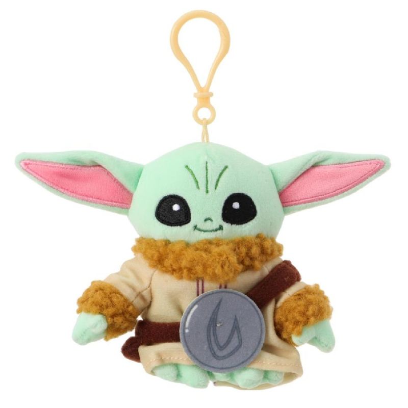 Star Wars Grogu Shield 4 Inch Plush Pendant