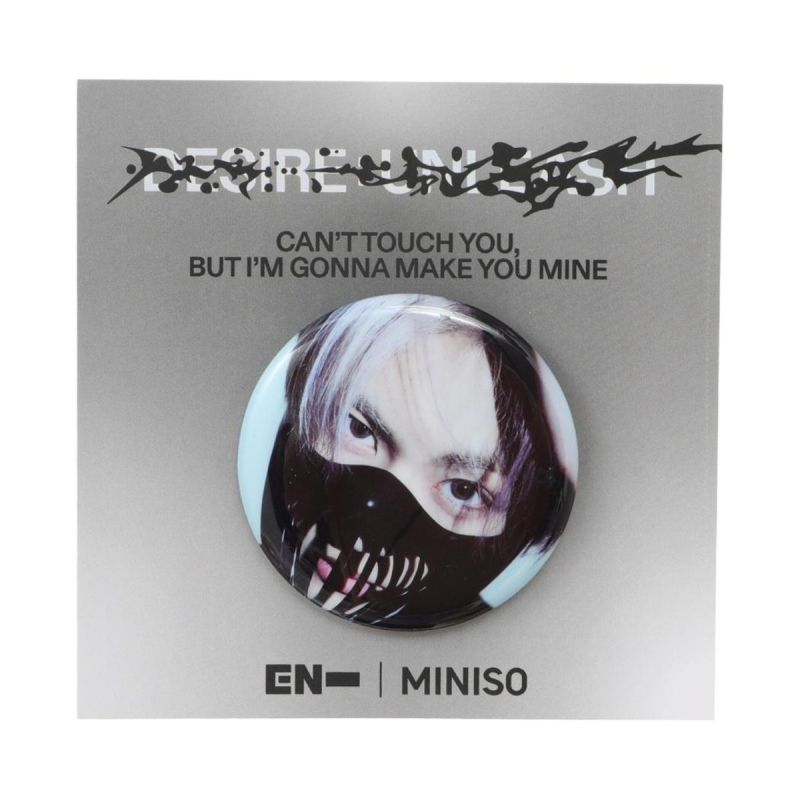 Enhypen Portrait Collection Jungwon Round Portrait Badge