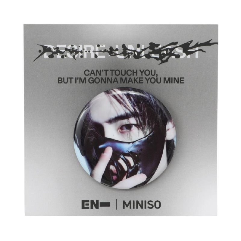 Enhypen Portrait Collection Sunghoon Round Portrait Badge