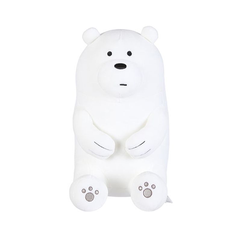 We Bare Bears Ice Bear Sitting 30cm Plush Soft Toy
