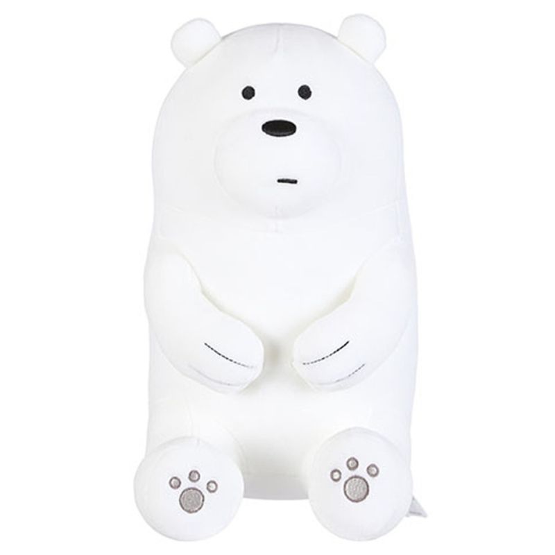 We Bare Bears Ice Bear Sitting 30cm Plush Soft Toy