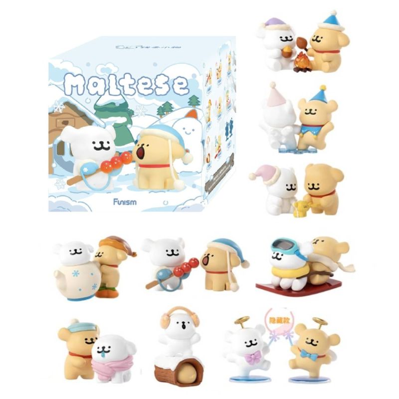 Funism Maltese Cuddly Moments Series Blind Box