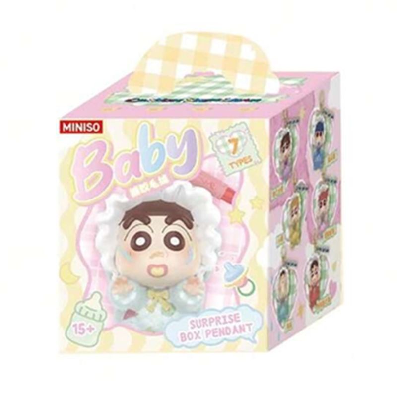 Crayon Shinchan Vinyl Plush Pendant Surprise Blind Box