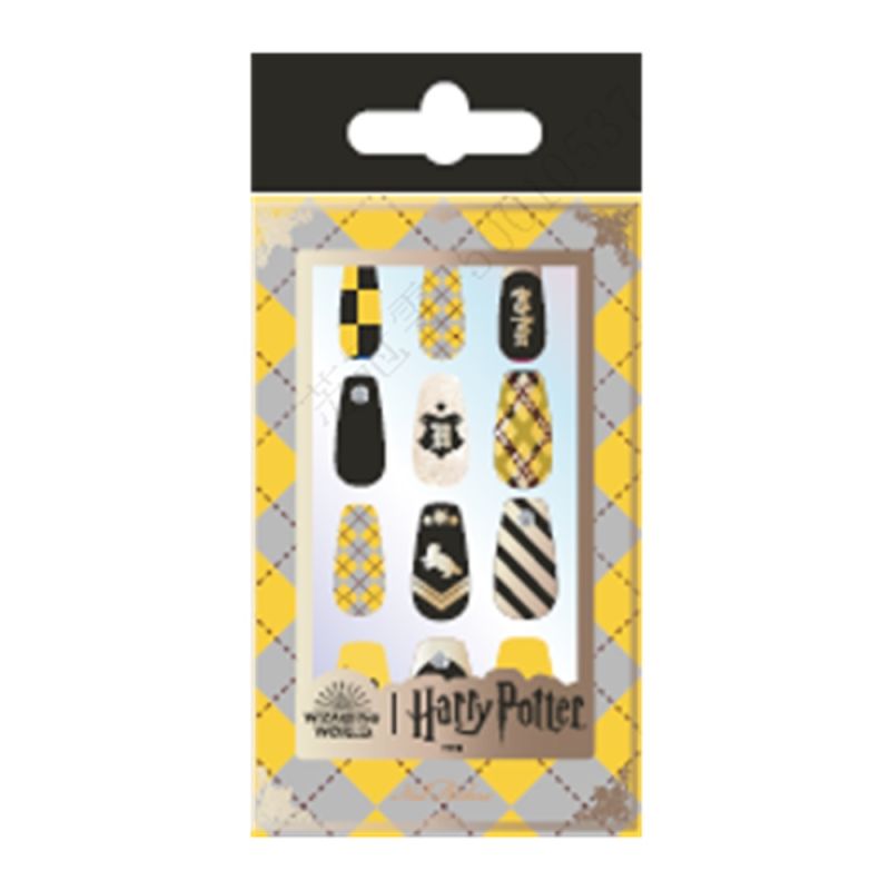 Harry Potter Hufflepuff False Nails