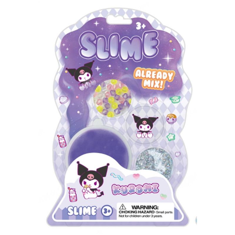 Sanrio Hello Kitty & Friends Kuromi Purple Slime Set