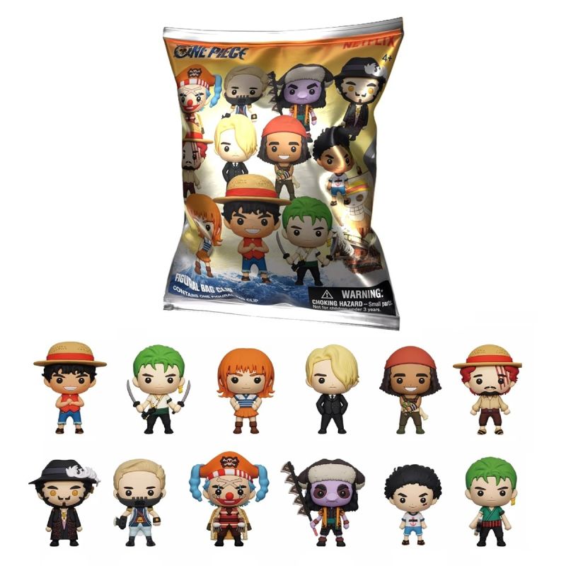 One Piece Netflix Live Action Series 1 Bag Clips 2.5 Inch Figure Surprise Blind Bag
