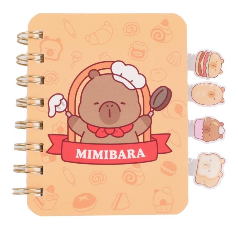 Mini Family Happy Baking Collection A7 80 Page Notebook & Bookmark