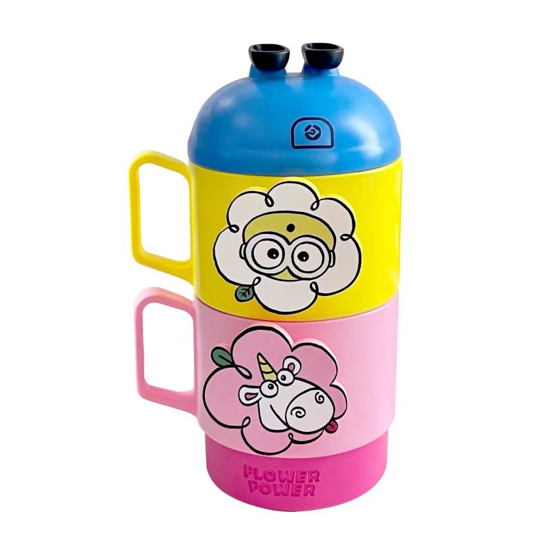 Minions Collection Daisy Stackable Plastic Cups Set (2 pcs)