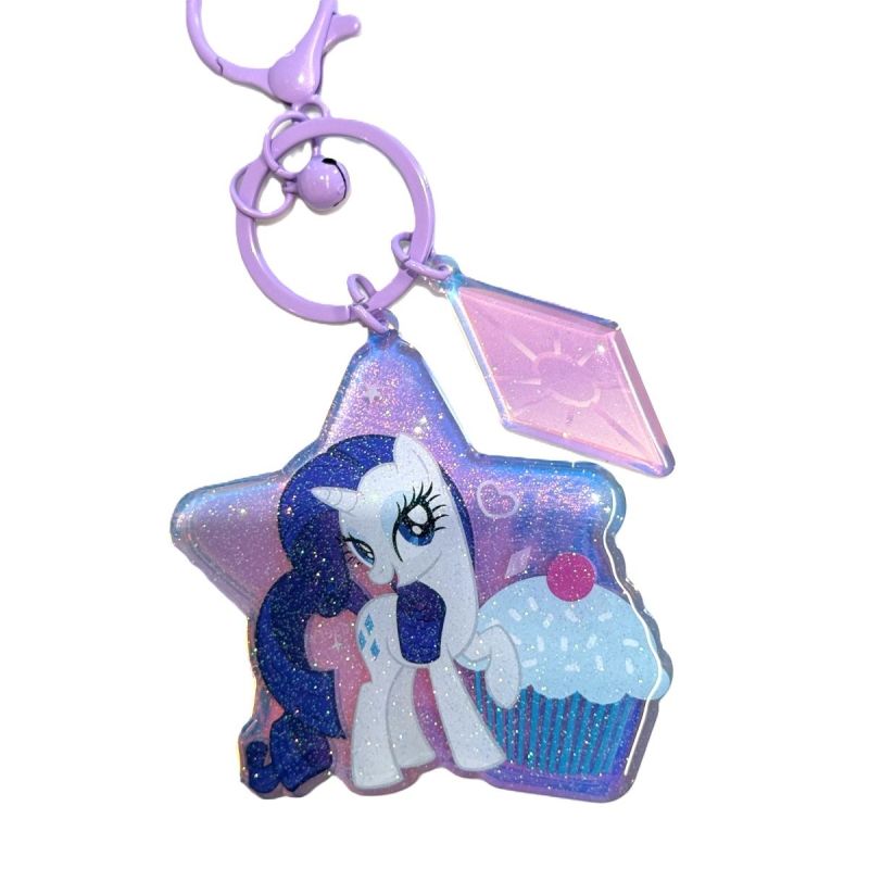 My Little Pony Rarity Acrylic Keychain