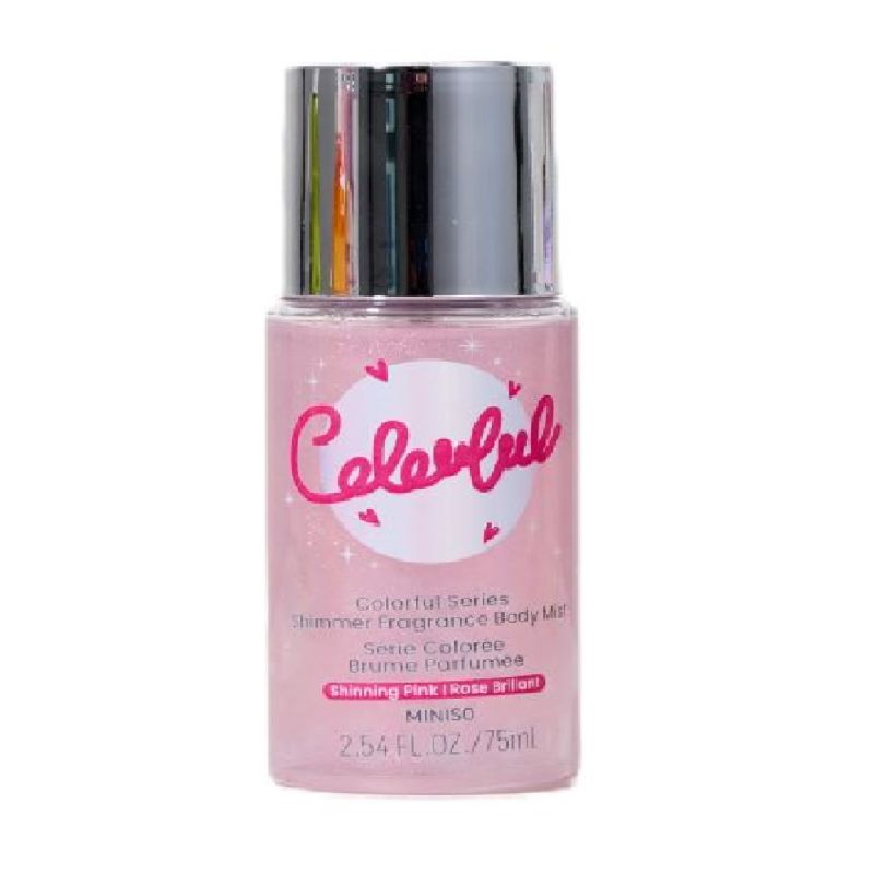Colourful Series Shimmer Fragrance Body Mist Shining Pink 75ml