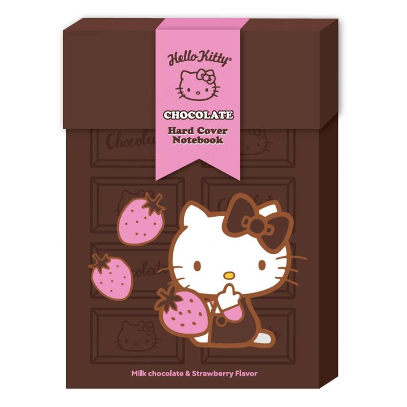 Sanrio Hello Kitty & Friends Chocolate Collection Boxed A5 80 Page PU Hardback Notebook