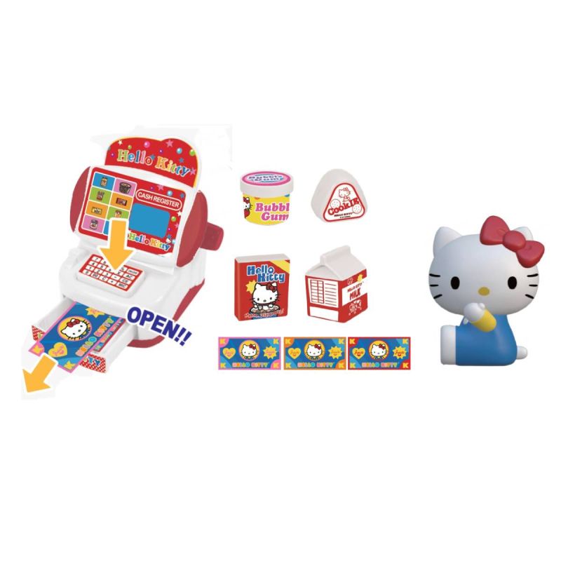 Sanrio Hello Kitty & Friends Retro Diner Collection Toy Cash Register Play Kit