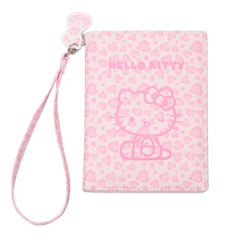 Sanrio Hello Kitty & Friends Pink Leopard Print Passport Holder