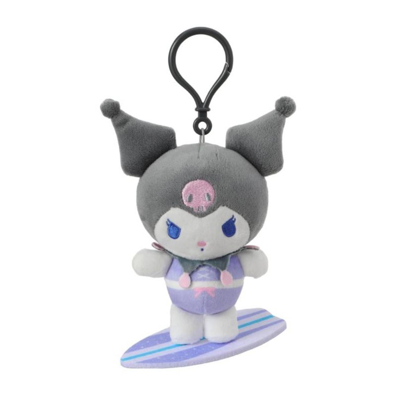 Sanrio Hello Kiity & Friends Kuromi Jump into Summer 5 Inch Plush Pendant