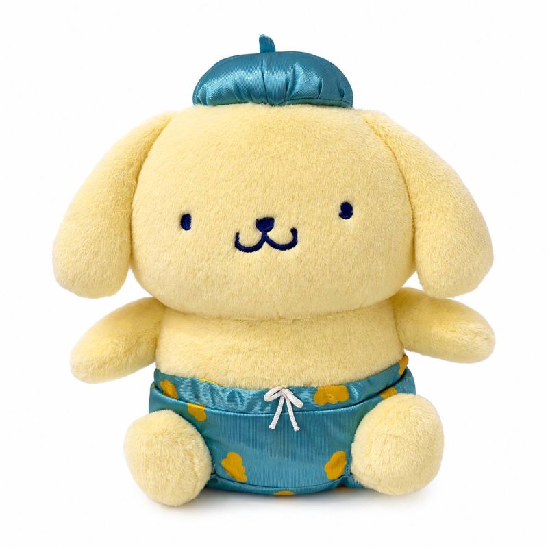 Sanrio Hello Kitty & Fiends Pompompurin Jump into Summer 10 Inch Soft Plush Toy