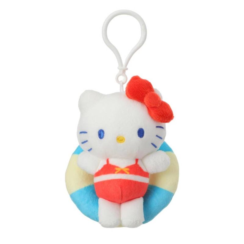 Sanrio Hello Kitty & Friends Jump into Summer 5 Inch Inflatable Ring Plush Pendant