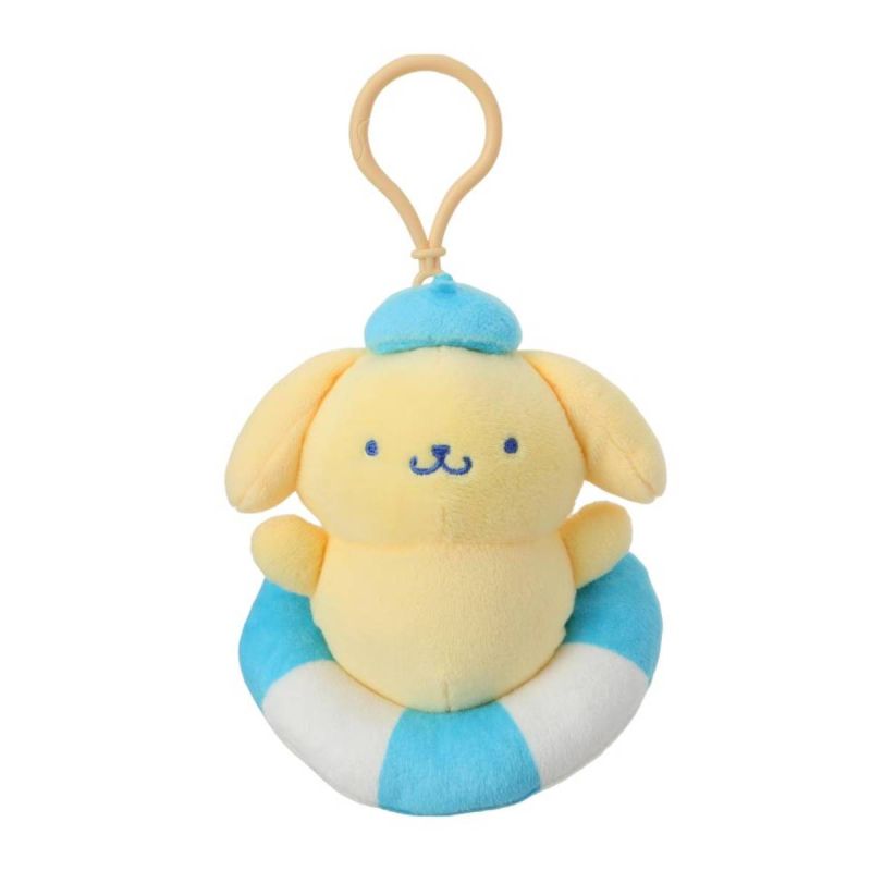 Sanrio Hello Kitty & Friends Pompompurin Jump into Summer 5 Inch Plush Pendant
