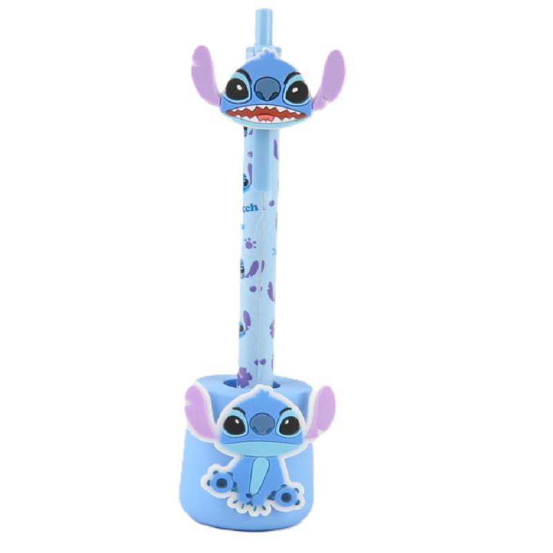 Disney Stitch Collection Figure Ballpoint Pen Set 1.0mm Black Ink