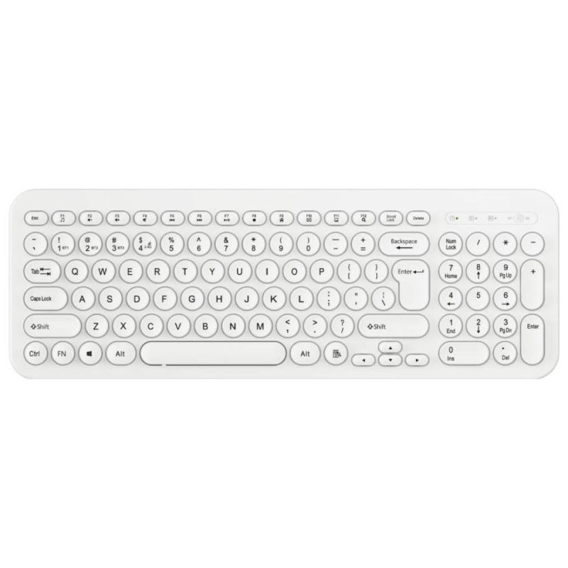 MINISO Macaron Series Wireless Keyboard White Model: K241