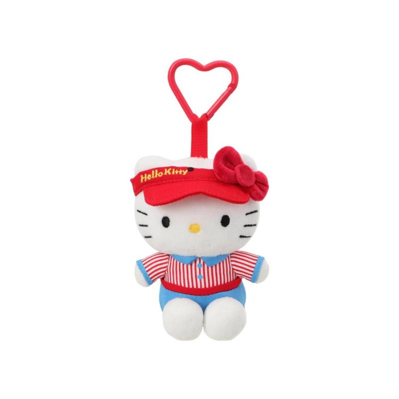 Sanrio Hello Kitty & Friends Retro Diner 4 Inch Waiter Costume Pendant